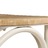 Cadeiras Costas Em Cruz 4 Pcs Madeira Mangueira Maciça Branco