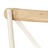 Cadeiras Costas Em Cruz 6 Pcs Madeira Mangueira Maciça Branco